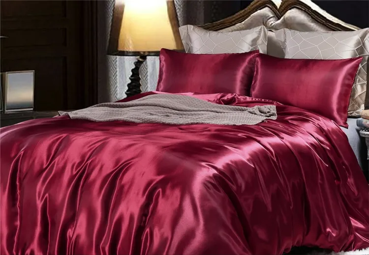 satin bedroom