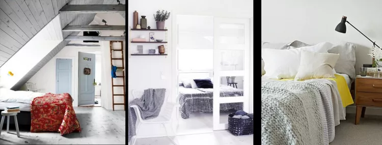 Scandinavian bedroom design ideas