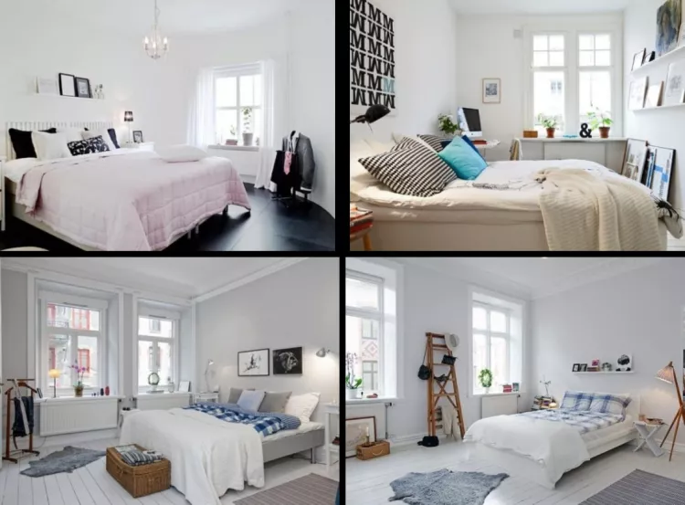 Scandinavian bedroom design