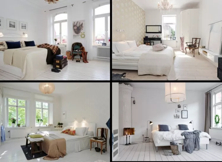 Scandinavian bedroom design