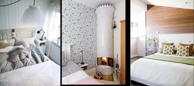 Scandinavian bedroom design