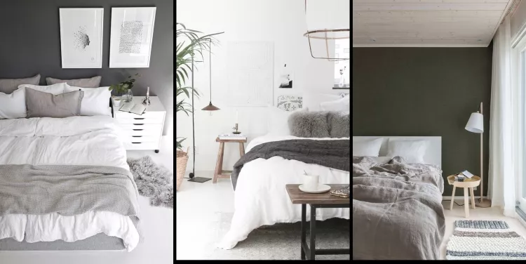 Scandinavian bedroom design