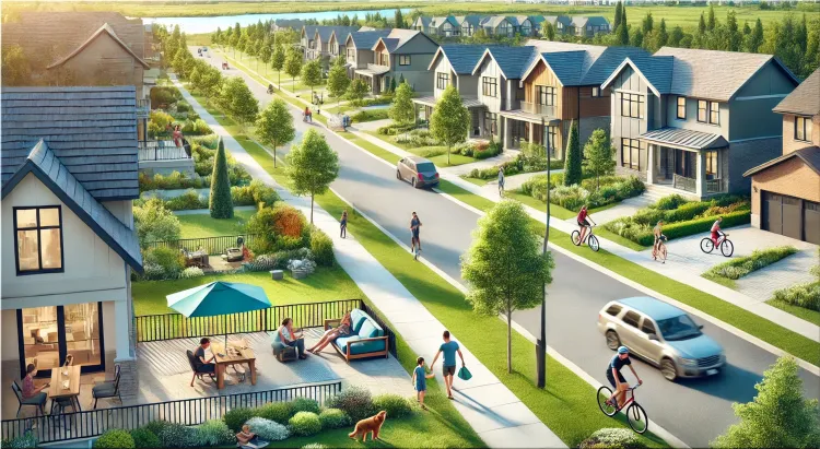 Suburban living