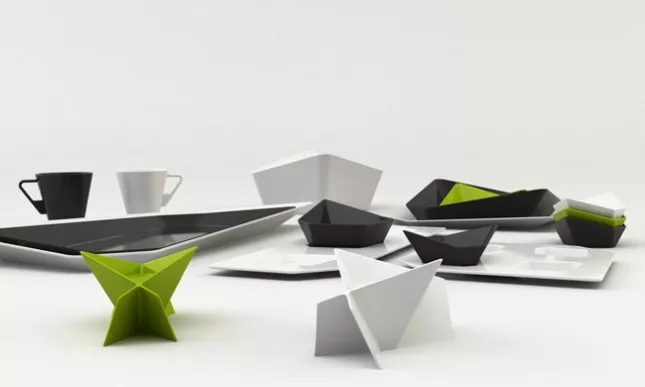 Swan Tableware Collection, Detail