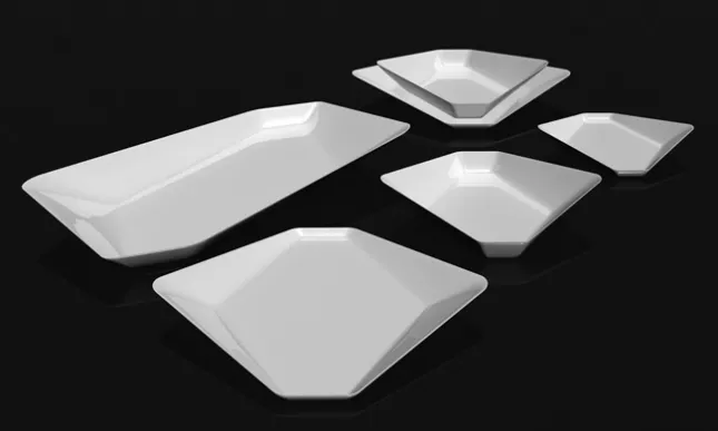 Swan Tableware Collection, Plates