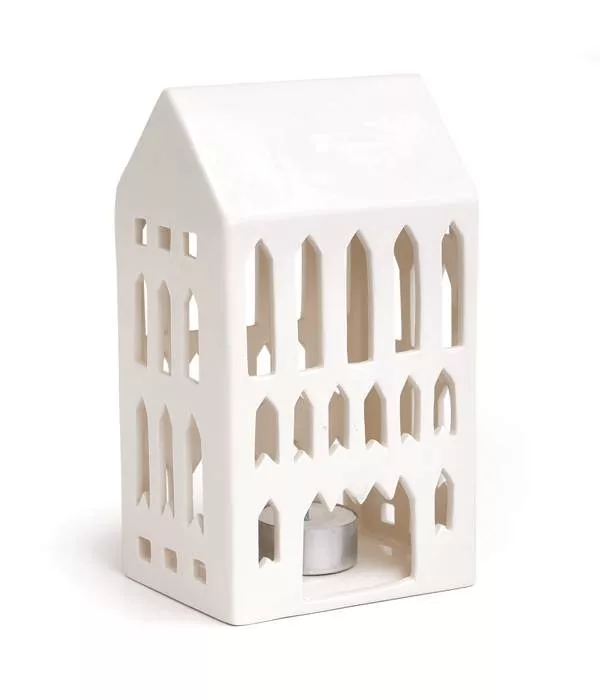 Urbania ceramic tea-light house by R7B