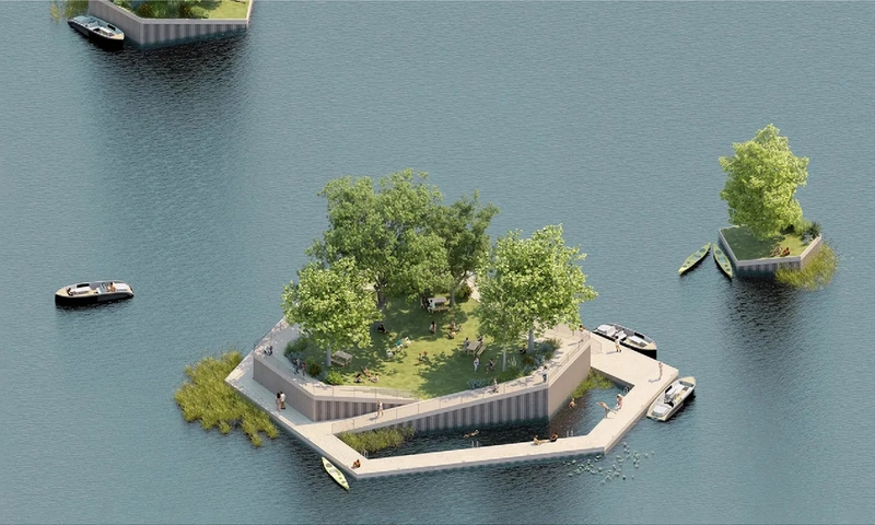 Centroparco in Milan: A Floating Park