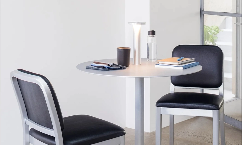 Emeco Navy Officer Swivel Chair Brings Naval Grit to the Office