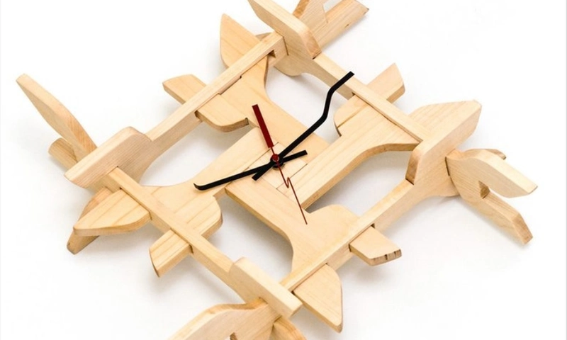Foliage Eco-friendly Clock