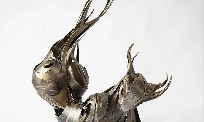 Georgie Seccull Fluid Metal Sculptures