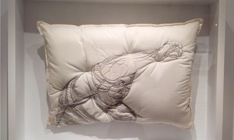 Handmade pillows by Maryam Ashkanian