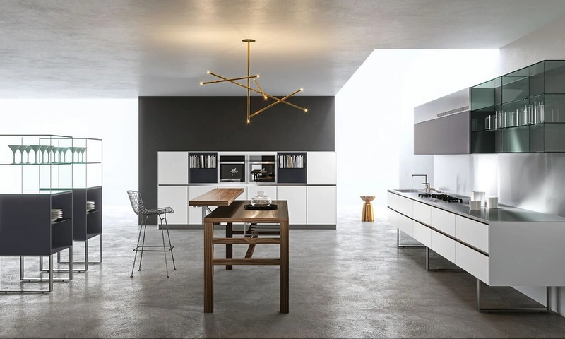 Sipario kitchen by Makio Hasuike for ARAN Cucine
