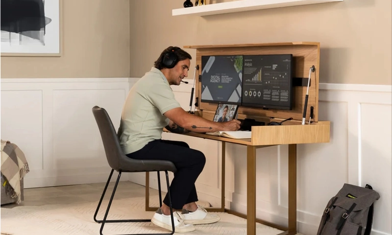 Transformer Table: Workstation by Day, Dining Table by Night