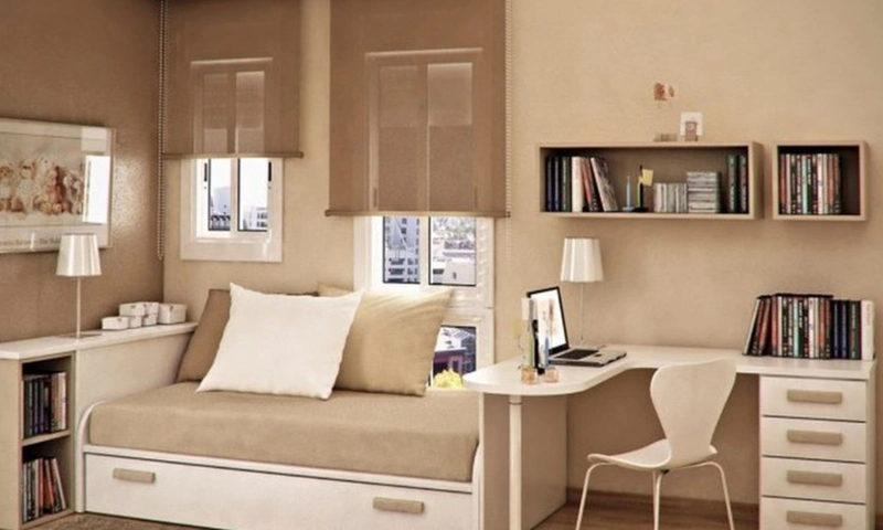 Adorable desks to create a work area in the bedroom