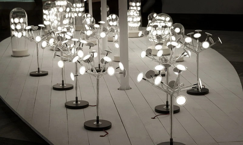 Blackbody Bonzai OLED lamps