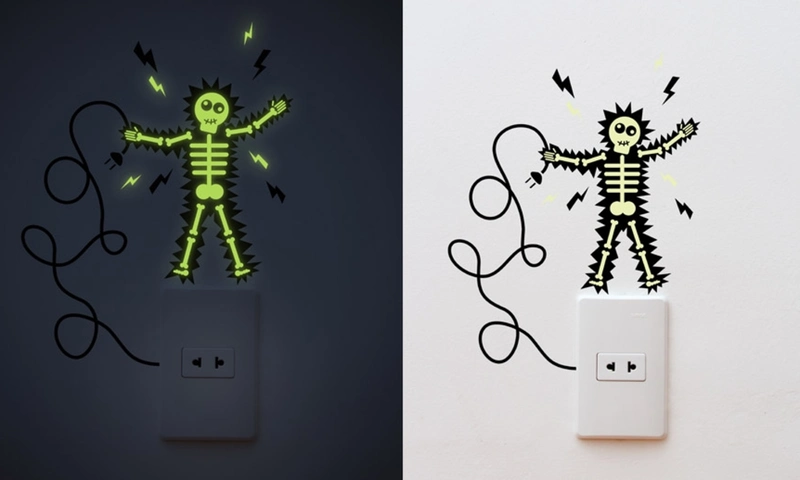 fluorescent decorative stickers