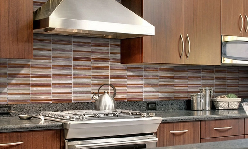 An exquisite backsplash is an integral part of a well-designed kitchen