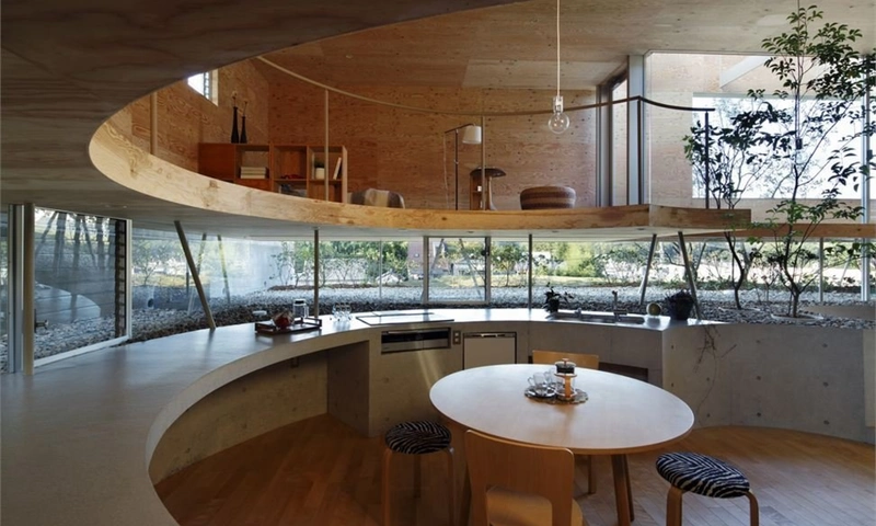 Pit House designed by Keisuke Maeda