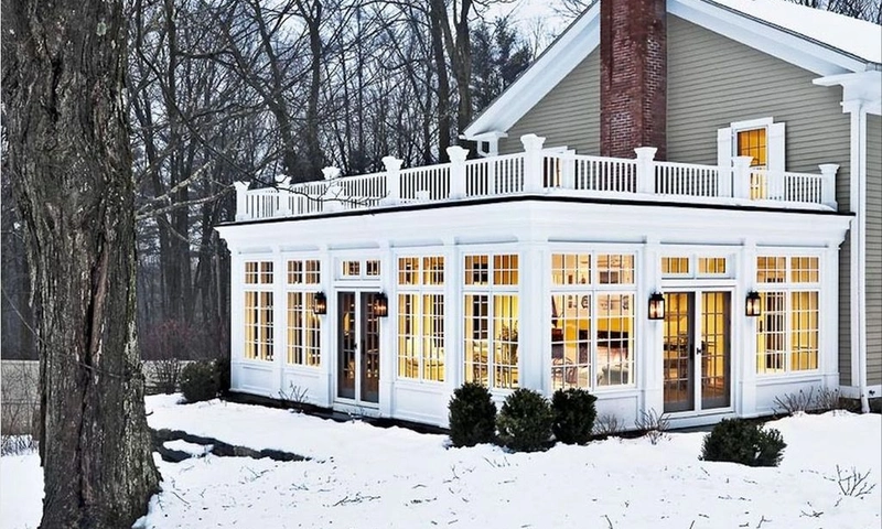A porch makeover in classic English style