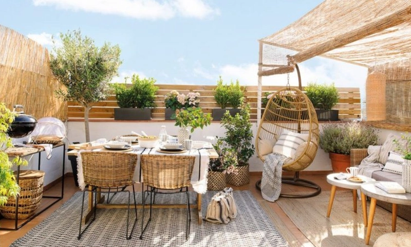 relaxation and barbecue