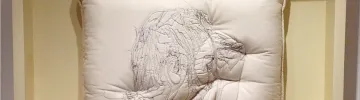 Handmade pillows by Maryam Ashkanian