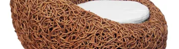 PIE Studio, Natural Spaghetti chair