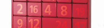 Advent Calendar Red
