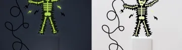 fluorescent decorative stickers