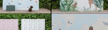 Kid's rooms full of fantasy, color and design with the murals of Barbara Chapartegui