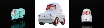 Rollis Toy Cars - cool design with their drivers packed right in