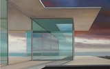 Tobias Stutz Paintings: Minimalist Architecture in Art