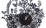 Flower wall clocks