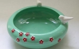 Bird bowl decorative
