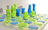 Rubber chess set
