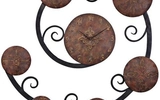 Hand Forged Metal Wall Clock