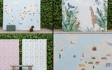Kid's rooms full of fantasy, color and design with the murals of Barbara Chapartegui