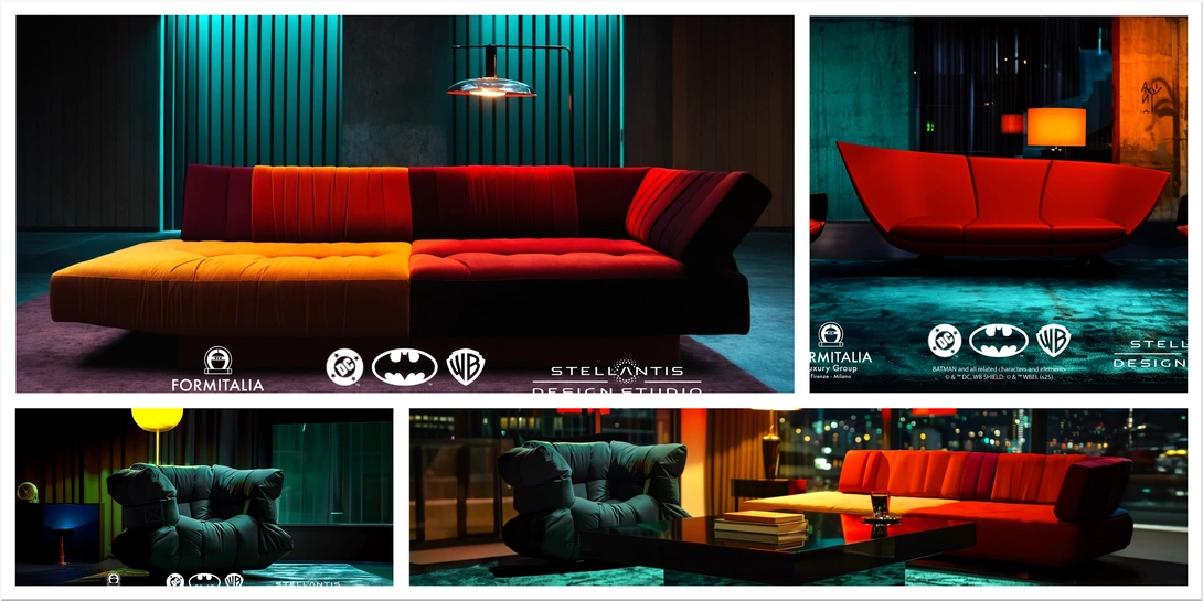 When Gotham Meets Italian Design: Joker furniture collection