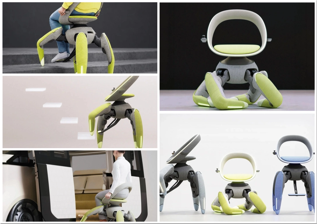 Toyota Walk Me: Stair-Climbing Chair Wins Red Dot Luminary 2026