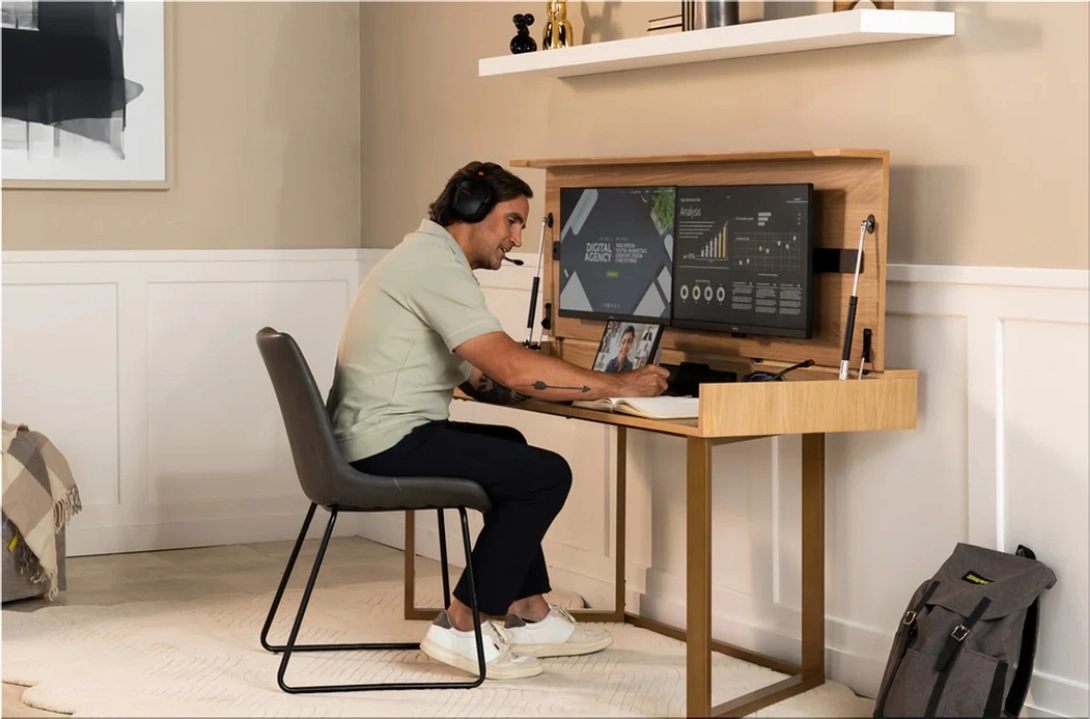 Transformer Table: Workstation by Day, Dining Table by Night