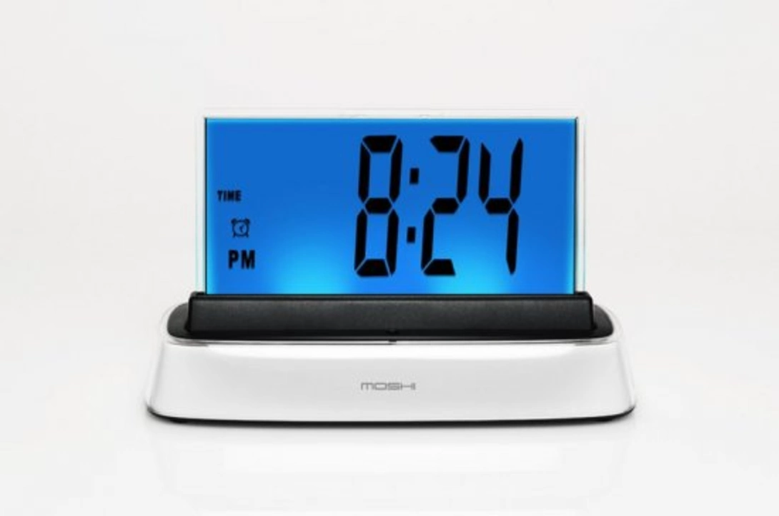Moshi clock - voice activating and talking alarm clock